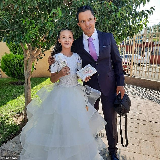The grieving father told Mexican media that received a call from Escobedo Quiñónez a day before his daughter's death, claiming she was ill with Covid-19