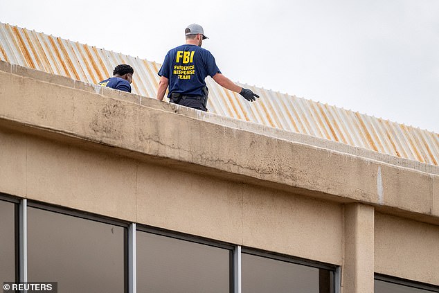 Law enforcement said that the sniper perched on a roof adjacent to the facility and rained bullets on the migrants as they were being transported in an unmarked ICE van