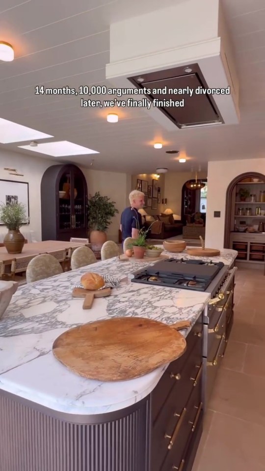 Jamie Laing reveals incredible London mansion after renovation meant he 'almost divorced' wife Sophie over first home together, , https://www.instagram.com/reel/DPBCeynjE5W/?igsh=YmhvZDlzaHg1OW5m