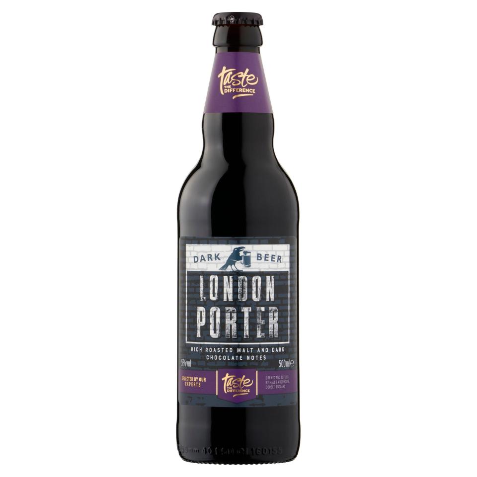 Sainsbury's TTD London Porter Dark Beer, 500ml, 5% vol.