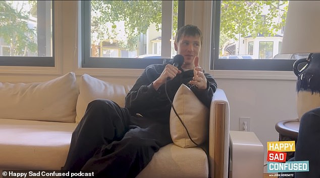He said: 'I get a lot of women say things to me that are deeply inappropriate'