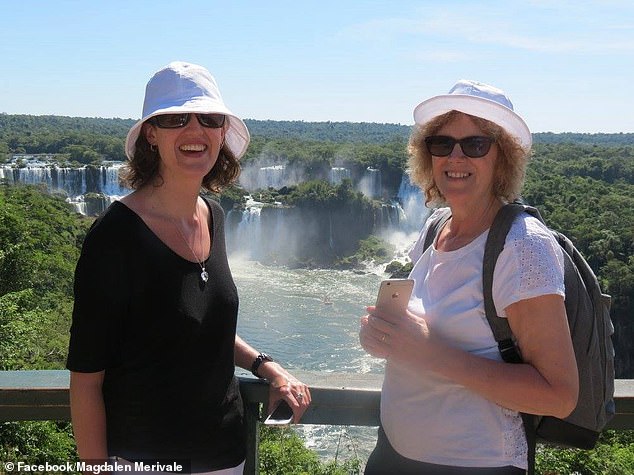 Magdalen was aged just six when the near-fatal accident happened and she suffered a traumatic brain injury. Pictured: Magdalen and her mum Pippa