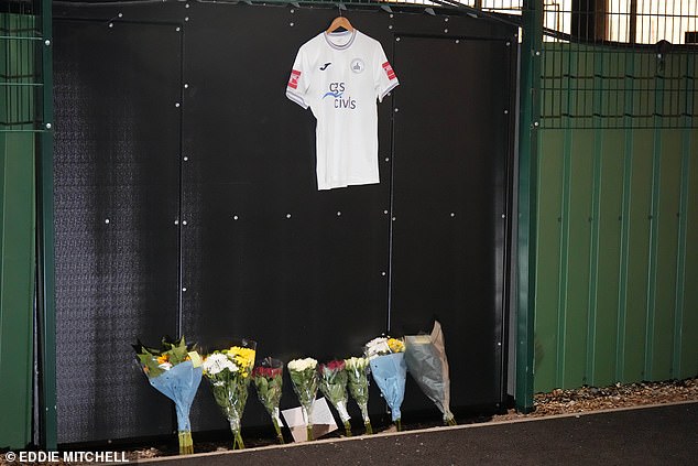Vigar's family are 'devastated that this has happened while he was playing the sport he loved'