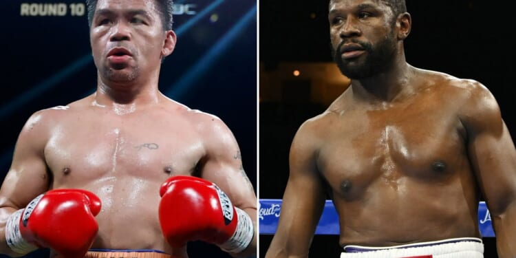 Manny Pacquiao's team issue update on Floyd Mayweather rematch after unbeaten boxing icon, 48, reveals talks for return
