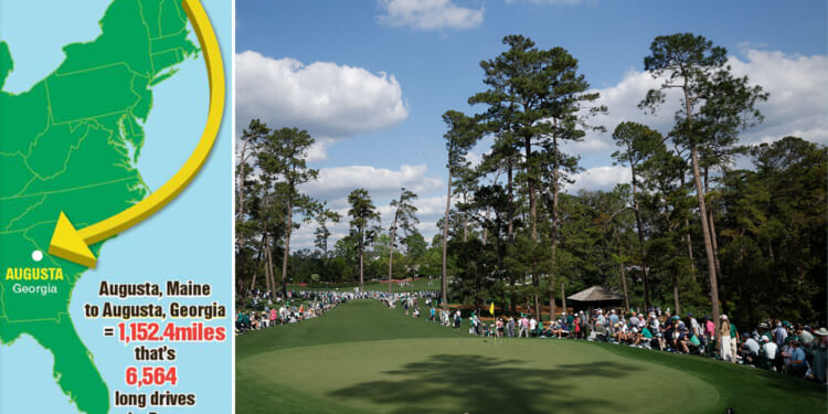 I ended up back page news in the US after I somehow went to the WRONG Augusta - so have sympathy for viral footballer