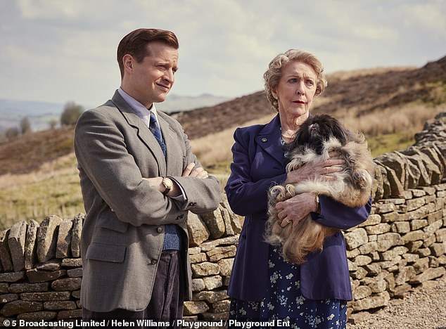 Nicholas Ralph pictured as James Herriot and Patrica Hodge as Mrs Pumphrey. All Creatures is pitch perfect. The comedy doesn't feel forced, and neither is the drama