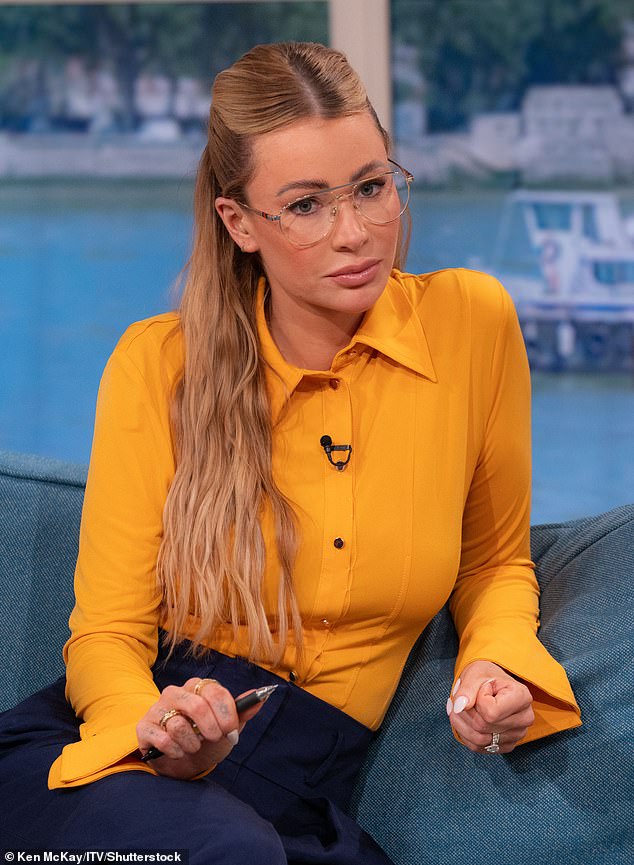 Olivia admitted that the first few minutes of her debut episode are still 'a blur', after hinting earlier this month she's in talks to become a permanent fixture on the show