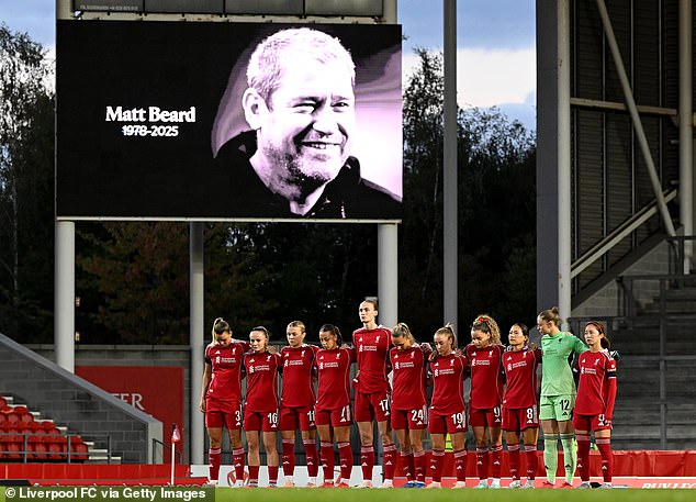 The football world was sent into shock following news of Beard's sudden death aged 47