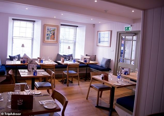 The Rick Stein Group confirmed the café's closure is permanent and three members of staff had been redeployed. The café is pictured