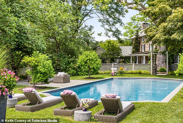 The 61-year-old Dutch beauty officially listed her farm on Friday for $10.995 million ¿ the first time it has hit the market since she transformed it into a sanctuary of design and wellness