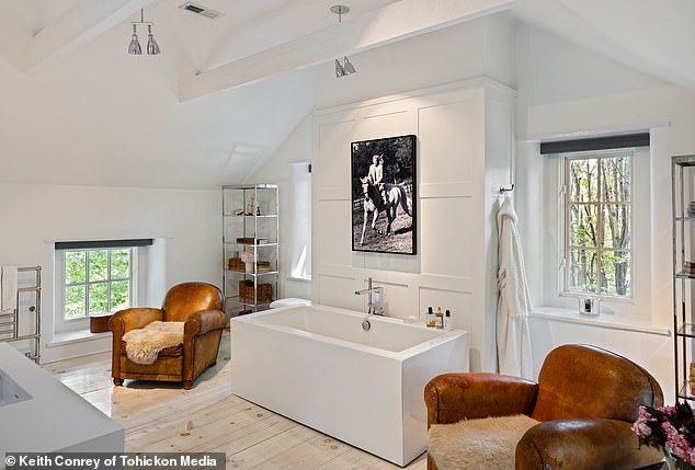 The listing also includes full furnishings and the machinery she used to bring her countryside dreams to life