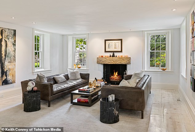 Among its many charms, the estate features expansive fields of lavender, lush gardens and cozy interiors designed for farm-to-table living and intimate family gatherings