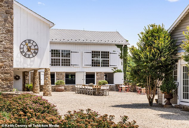 Outdoors, the estate rivals any five-star retreat