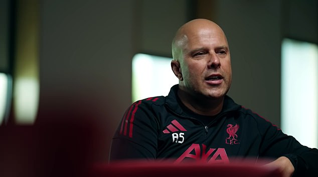 Slot, whose managerial reign at Anfield began with a goal from the Portuguese, hailed the club's 'not normal' gesture