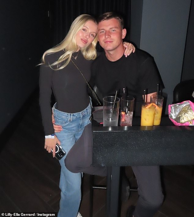 Lilly has been in a relationship with Lee Byrne since October 2022, with their romance making headlines when it first came to light