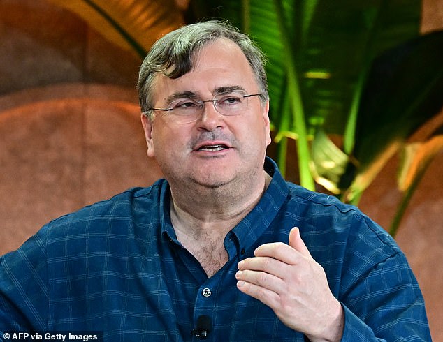 Reid Hoffman, Partner at Greylock and co-founder LinkedIn, speaks during the WSJ Tech Live conference hosted by the Wall Street Journal at the Montage Laguna Beach in Laguna Beach, California, on October 21, 2024. (Photo by Frederic J. BROWN / AFP) (Photo by FREDERIC J. BROWN/AFP via Getty Images)