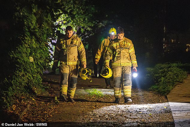 Six fire crews from Bradford-on-Avon, Trowbridge, Melksham, Corsham and Westbury were in attendance and closed Frome Road