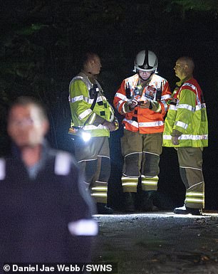 Gas monitors along with thermal imagine cameras were also used inside.The search ended just before 4:30am on Thursday morning, and there were no reports of any injuries