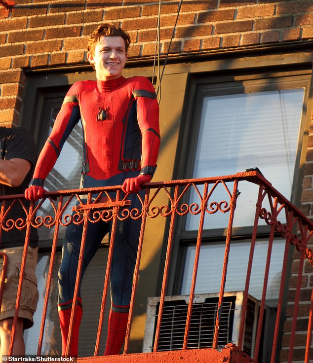Tom is now spending more time than ever at home following his recent on-set accident shutting down production on his latest Marvel movie (pictured 2016)