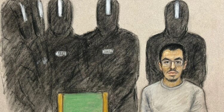 Manchester Arena terrorist guarded by five armour-clad officers during court appearance as he faces jail attack charges