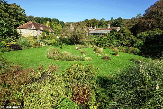 In 2015 Mottistone was the backdrop for Benedict Cumberbatch's wedding to Sophie Hunter, when the whole of the top meadow – trees included – were encased in one gigantic tent