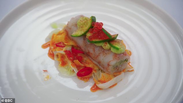 It was Harry's main course in the final that saw John Torode gush over his cooking ability