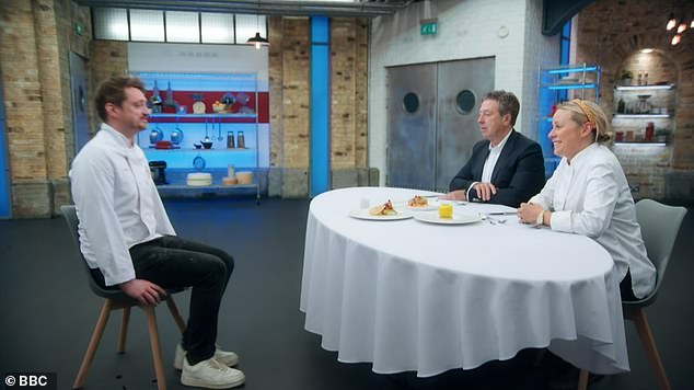 John said of the fishmonger's main course: 'I'd eat the whole thing. I'd pay for it. I'd be very excited. It's a great, great dish'