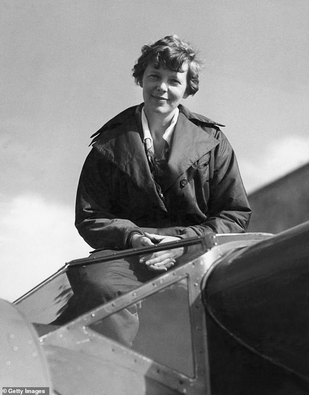 Earhart disappeared over the Pacific Ocean while attempting to become the first female aviator to successfully circumnavigate the world in 1937