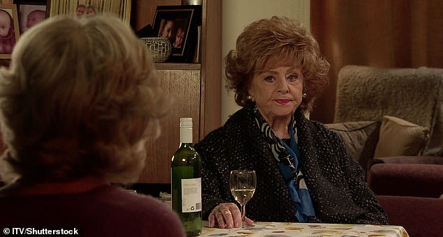 The acting legend who has played Rita Tanner on the soap since 1972, is rumoured to have secured her spot throughout 2026 - with bosses eager to keep her amid the show's 65th anniversary (pictured in 2022)