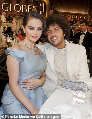 The final touches on Selena Gomez and Benny Blanco 's extravagant wedding are underway - ahead of their star-studded nuptials this weekend