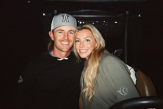 The American golf star has been left devastated by the sudden loss of his partner this week