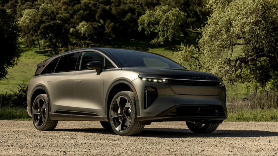 Lucid electric vehicle.