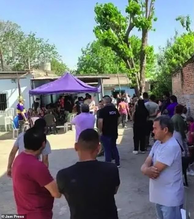 Mourners at the funeral were left shocked when the 22-year-old turned up and questioned whose body was in the coffin