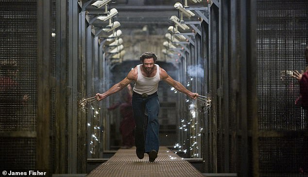 Hugh has been playing Wolverine since the first X-Men film in 2000. And on the set of the very first film, he damaged his ear in a collision with a camera