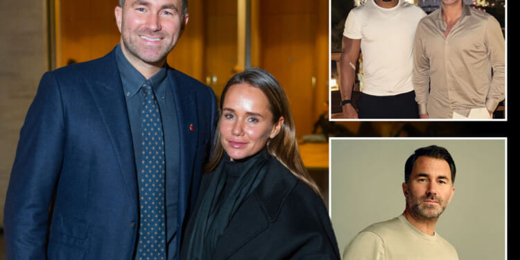 Mystery as Eddie Hearn and wife 'living separate lives' as boxing promoter moves 'abroad' & is seen without wedding ring