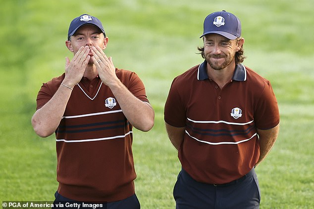 Earlier on Saturday, McIlroy tried a friendlier approach with the crowd as he blew a kiss
