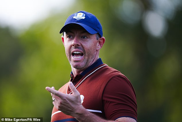 McIlroy has produced numerous fiery moments at the Ryder Cup over the years