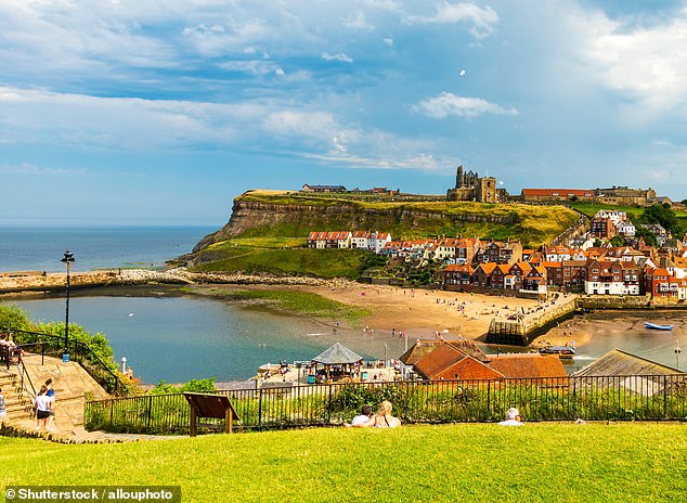 A member of the public spotted a man and a woman on the rocks. With the tide coming in fast, the coastguard arranged for them to be recovered by helicopter (file image)