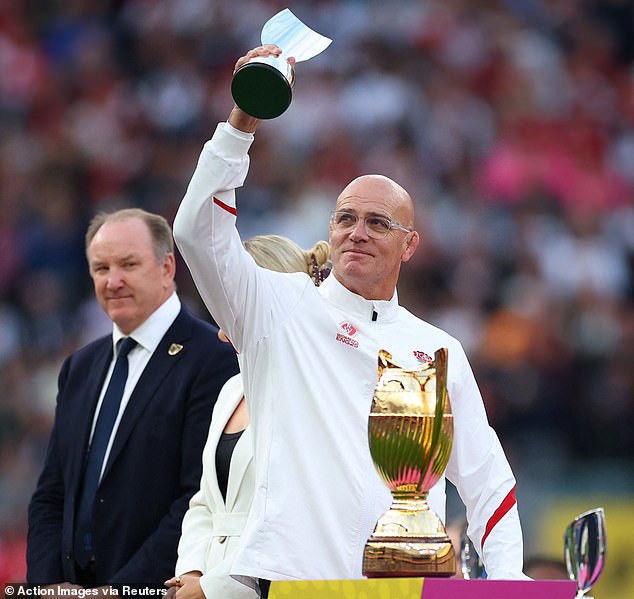 England head coach John Mitchell was under huge pressure to deliver the trophy for his side