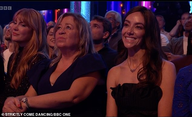 Ross' girlfriend Bridget flew over 5,000 miles to watch him make his debut on the dance show
