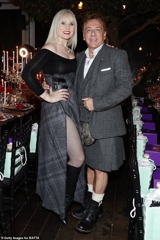 Ross was first married actress Charley, born Helen Charlotte Way, in 1999, but they went their separate ways in 2006. They never had children (pictured in 2023)
