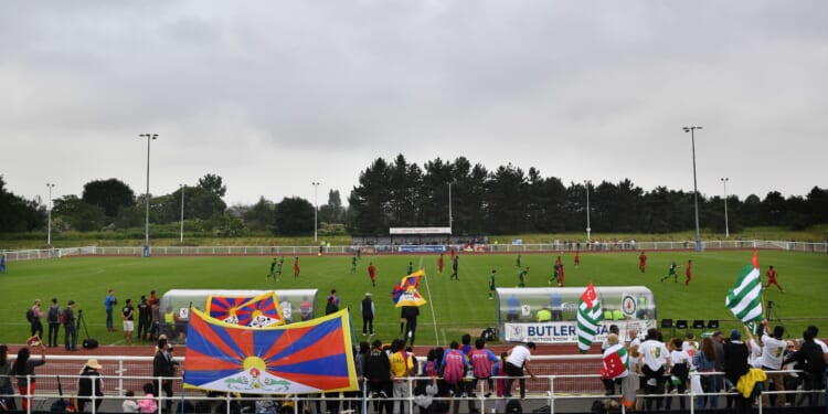 FA Cup tie abandoned as goalkeeper rushed to hospital after horror injury