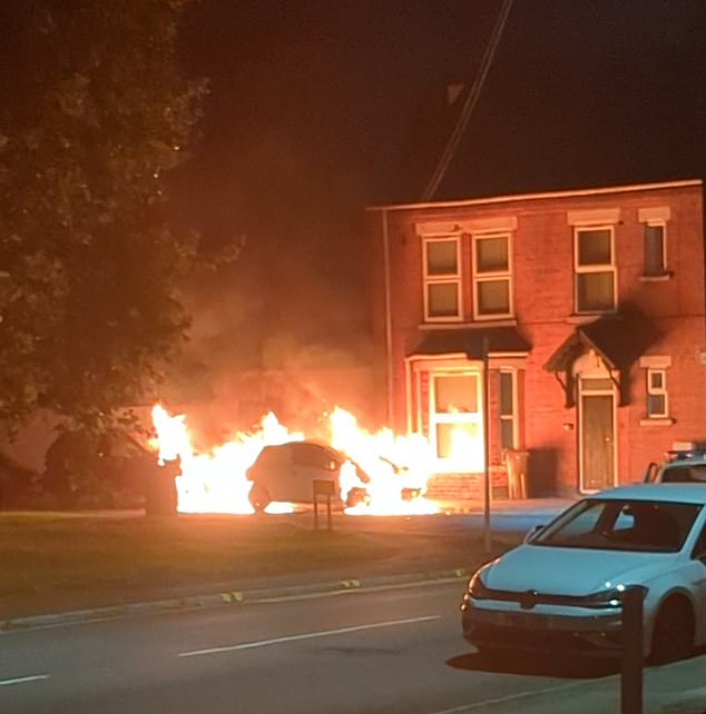 Emergency services rushed to the scene in the early hours of this morning just before 4am