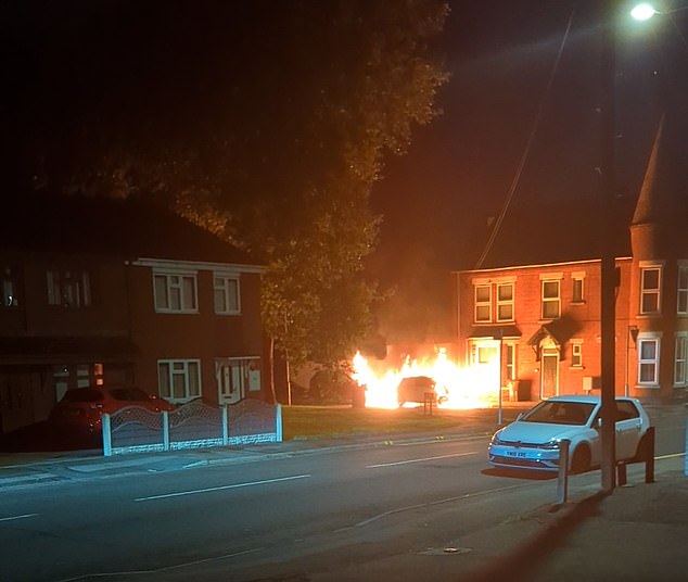 A 41-year-old man has now been arrested after a pub was reportedly set on fire