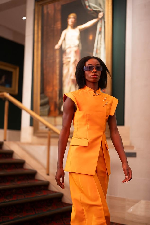 Designs by CQ London featured in the 'Fashion Frenzee' event during London Fashion Week