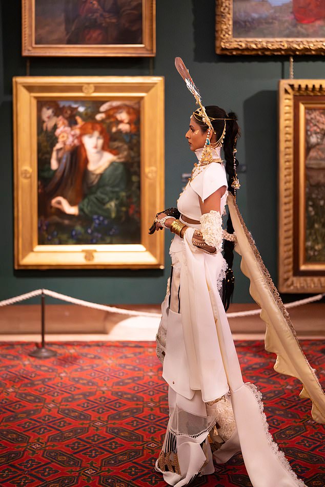 Designs by Sanya Casper Dutt also featured at the Guildhall Art Gallery event