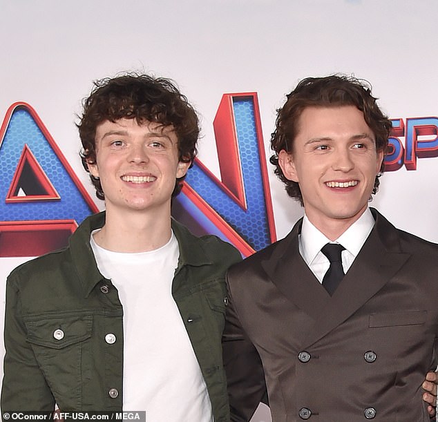 26-year-old Sam Holland is a TV chef is endearingly close to his older brother Tom ¿ and open about how his connections have given him a 'leg up'