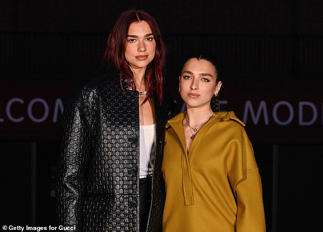 There¿s no doubt that Dua Lipa¿s younger sister Rina shares her passion for music. But one friend told Dolly Busby: ¿She¿s absolutely dining out on her sister¿s fame¿