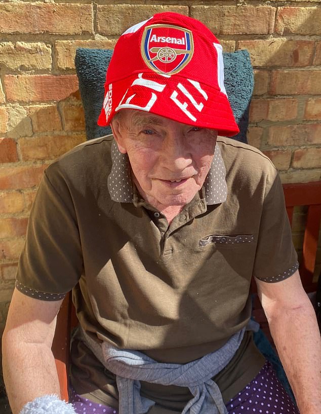 David Woods was an elderly Arsenal fan and father-of-two who lived in the village of Ash, a quiet rural spot just inland from the port town of Sandwich