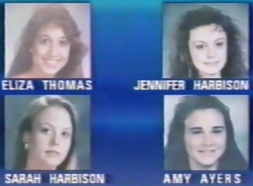 Collage of four women: Eliza Thomas, Jennifer Harbison, Sarah Harbison, and Amy Ayers.